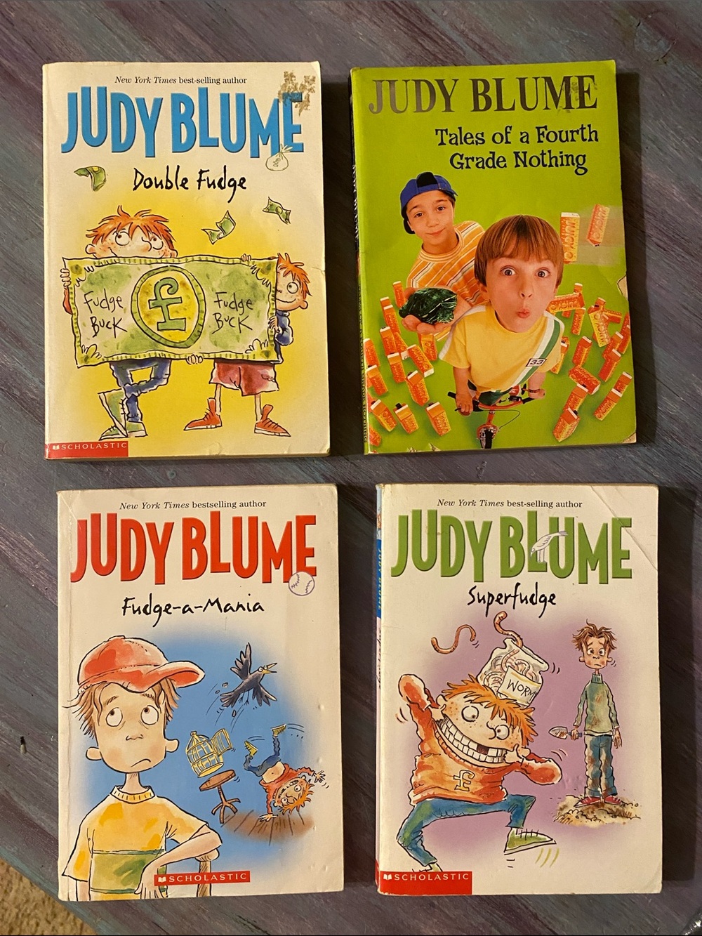 Judy Blume Kids Fudge Books & Tales of a Fourth Grade Nothing
